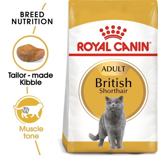 [RO235020] Royal Canin FBN Feline Breed Nutrition British Shorthair Adult Cat Food 4kg