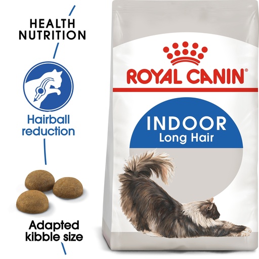 [RO229800] Royal Canin FHN Feline Health Nutrition Indoor Long Hair Cat Food 2kg