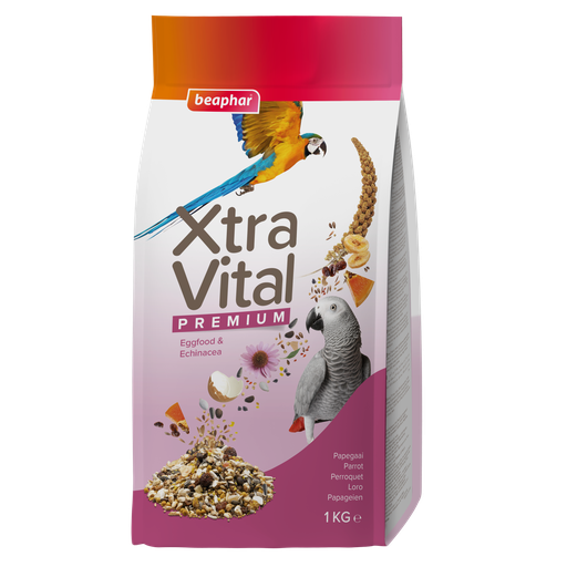 [BE1000129] Beaphar XtraVital Parrot Complete Bird Food 1 kg