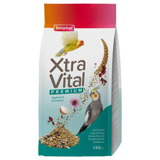 [BE1000128] Beaphar XtraVital Large Parakeet 1 kg