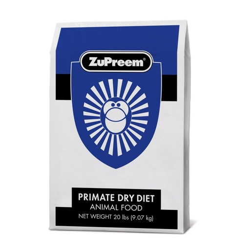 [ZU69850] Zupreem Primate Diet Dry 20LB / 9.07kg