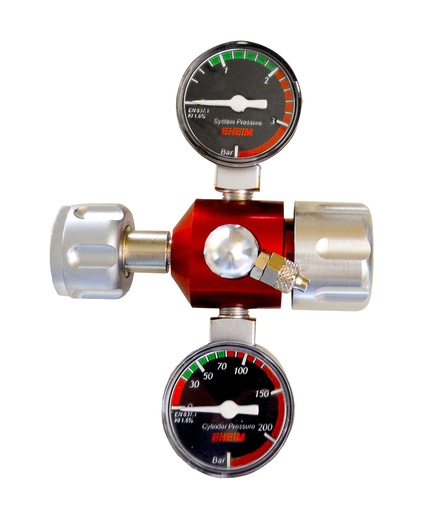 [EH6063050] EHEIM Pressure Reducer with Manometer for 500g and 2000g Reusable CO2 Bottles