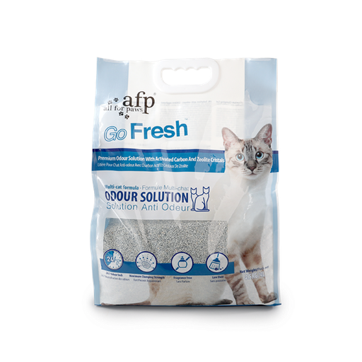 [AP2504] afp-All for Paws Clumping Cat litter Activated Carbon/4.5 kg