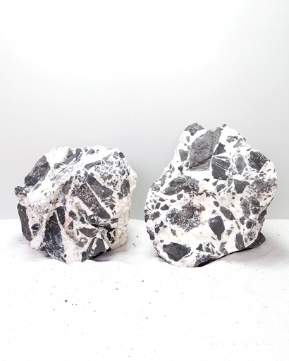 [MJDRA-1-031M] Sv Aquarium Deco Snow Flake Rock Medium 18x23cm