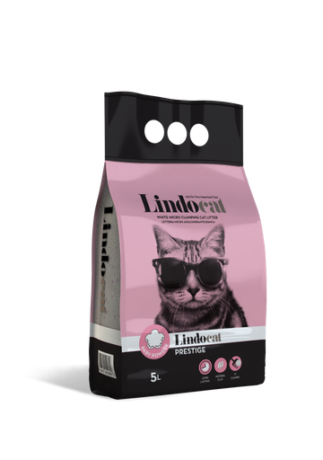 [LI3RACLC-TS05LCPR] Lindocat White Bentonite Prestige Baby Powder Fragrance 5L 