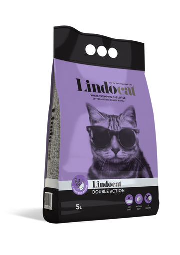 [LI3RACLC-TS05LCDA] Lindocat Double Action Cat Litter 5L