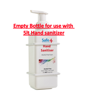 [SFE-FOAMUNIT600] Safe 4 Empty Foam Unit 600ml