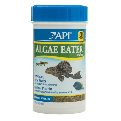 [AI840B] API Algae Eater Wafers Fish Food 3.7oz