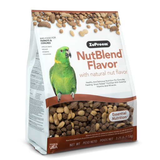 [ZU85030] Zupreem Nutblend Flavor 3.25LB / 1.47kg