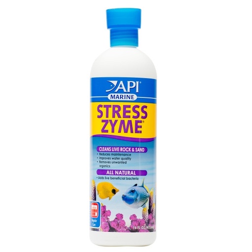 [AI356D] API Marine Stress Zyme 16oz / 473ml Bacterial Culture for Aquarium Biological Filtration