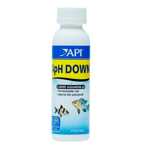 [AI30C] API pH Down 4oz / 118ml Non Polluting Lowers Alkalinity & Increases Acidity in Freshwater Aquarium