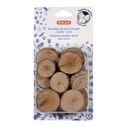 [ZL209704] Zolux Gnawing Wooden Slices For Rodents