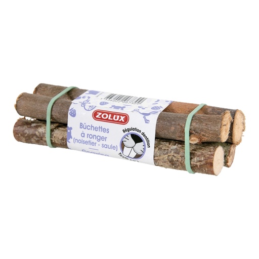 [ZL206730] Zolux Mini-Logs For Rodents - 4Pcs