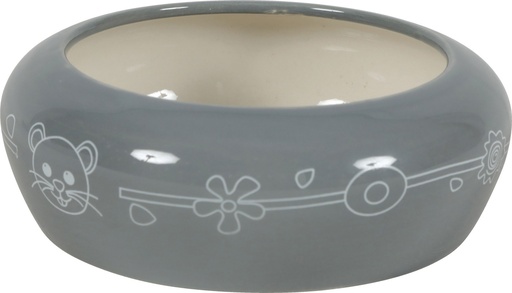 [ZL206103] Zolux Ceramic Bowl 250ml Grey