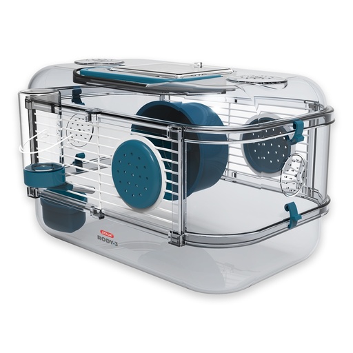 [ZL206013] Zolux Rody 3 Mini Rodent Cage - Blue