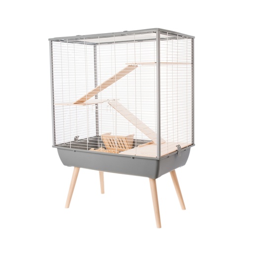 [ZL205620GRI] Zolux Neo Cosy Large Rodent Cage Grey