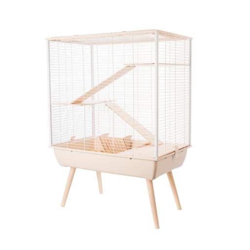 [ZL205620BEI] Zolux Neo Cosy Large Rodents Cage - Beige