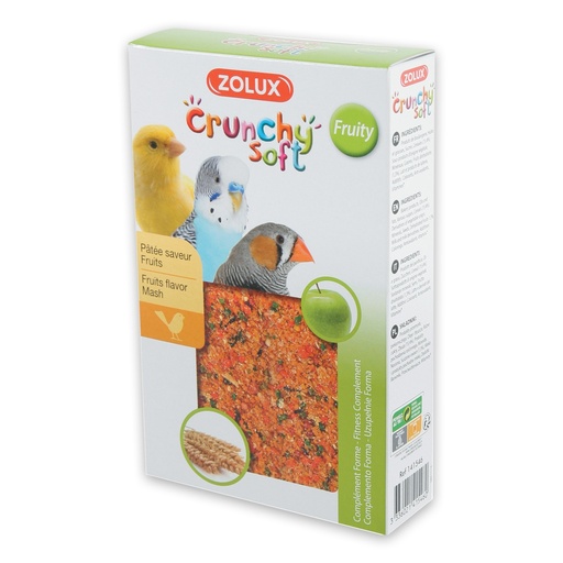 [ZL141546] Zolux Crunchy Soft Fruity Mash 150gm