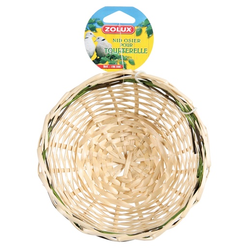 [ZL126500] Zolux Wicker Turtledove Nest
