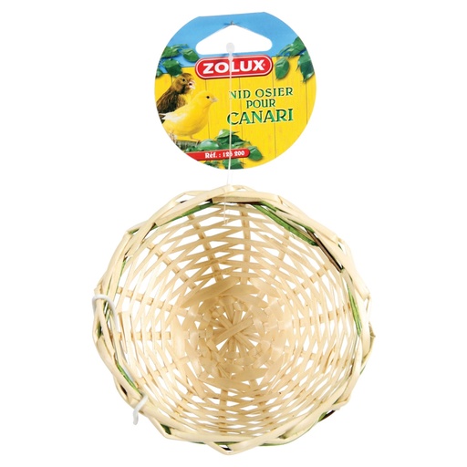 [ZL126200] Zolux Wicker Canary Nest