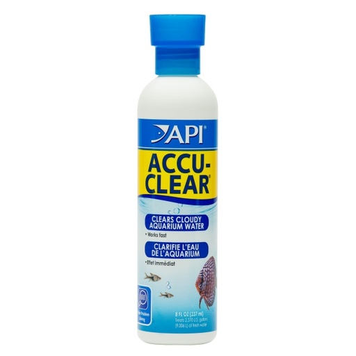 [AI111C] API ACCU-CLEAR Freshwater Aquarium Water Clarifier 8oz / 236ml