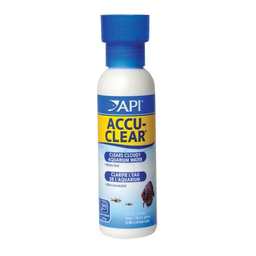 [AI111B] API ACCU-CLEAR Freshwater Aquarium Water Clarifier 4oz / 118ml