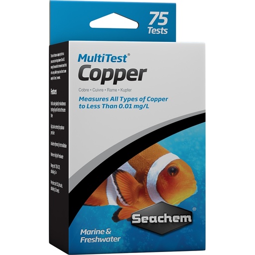 [SE966] Seachem Multitest Copper