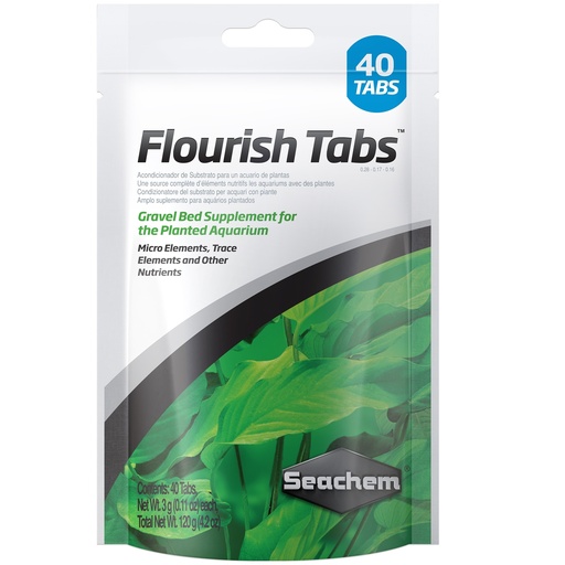 [SE507] Seachem Flourish Tabs 40 Tabs Pack