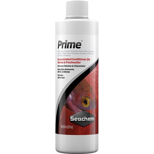 [SE436] Seachem Prime Tap Water Conditioner for Fresh & Salt Water Aquarium 250ml
