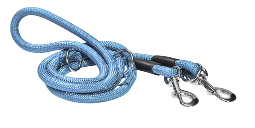 [BOLPWALK_61_000] Bobby 3 Positions Walk Leash Blue 1.2 x 189 cm