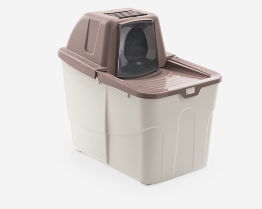 [MP120101X18190] MPS2 Buxo Close Cat Litter Box 58 x 39 x 56 cm/Rose