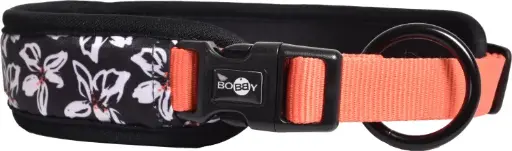 [BOCLSTRI_62_020] Bobby Collar Stripe Lagoon Medium