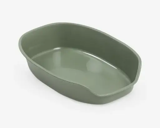 [MP121901X21210] MPS2 Gemini Cat Litter Tray - 28 x 42 x 9 cm/Green