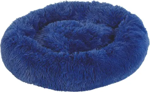 [ZL500153BLE] Zolux Noe Long-Haired Cushion For Cats 80 cm Blue