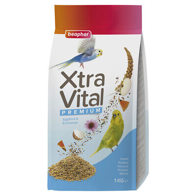 [BE1000126] Beaphar XtraVital Parakeet Complete Bird Food - 1 kg
