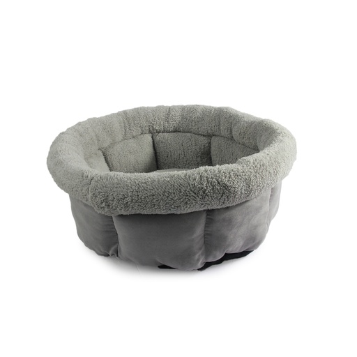 [AP5361] afp-All for Paws Cuddle Bed Grey Medium