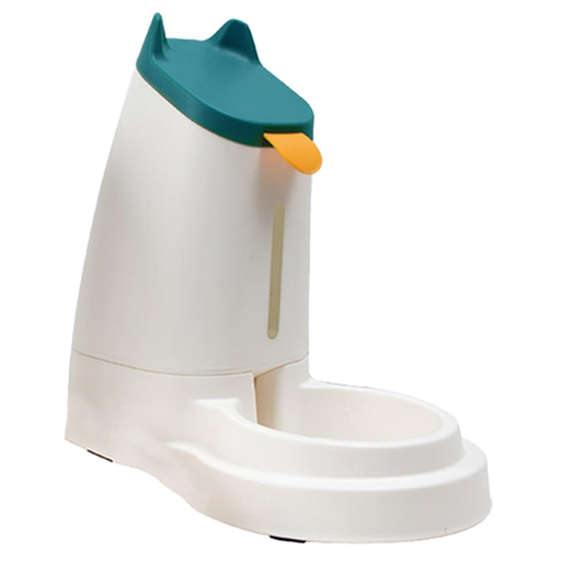 [PD-85366] Pado Kitty Food Dispenser- Blue 32*19.5*33cm