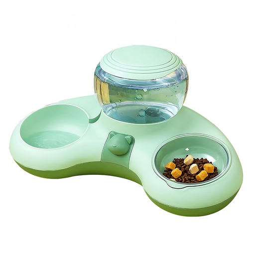 [PD-85357] Pado Water Dispenser With Double Bowl Green 1.4L