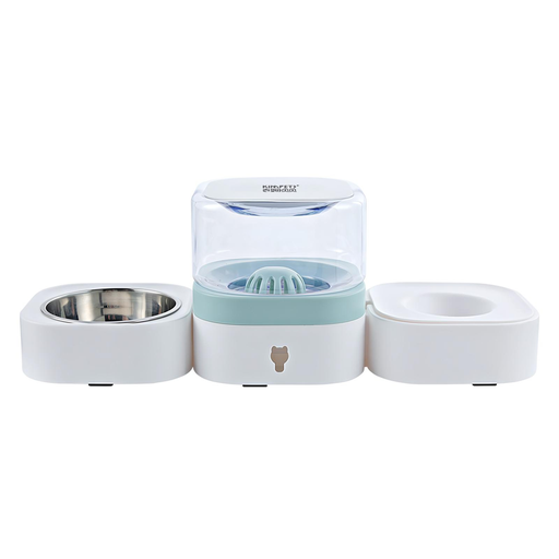 [PD-85327] Pado Magic Food & Water Dispenser Green  30x30x16cm 1800ml