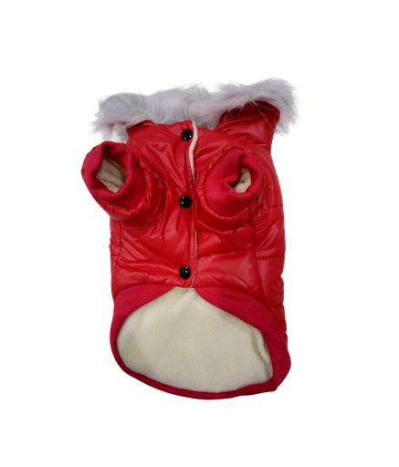 [YP033-3M] Catry Stylish Dog Dress Red Medium