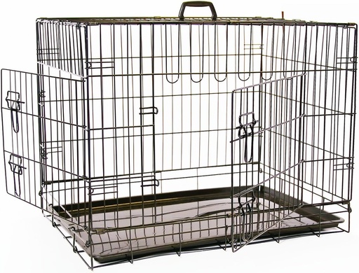 [MI6160005] Mikki Two Door Crate XL 125x74x82cm 