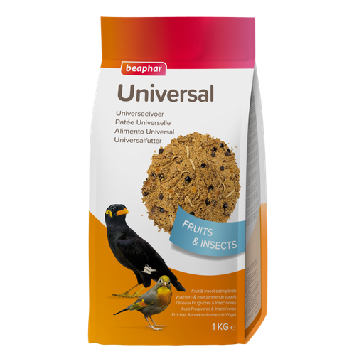 [BE1000137] Beaphar Universal Food for Softbill Birds - 1 kg