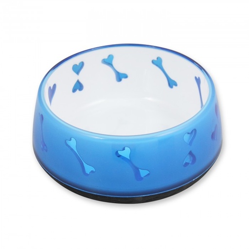 [AP5732] afp-All for Paws Dog Love Bowl Blue Large