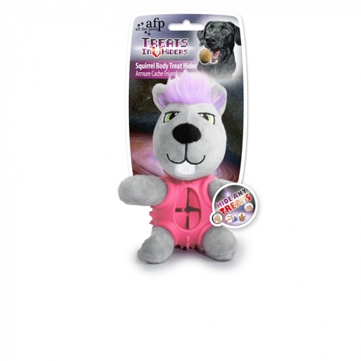 [AP5918] afp-All for Paws Dog Treat Hider Squirrel Body