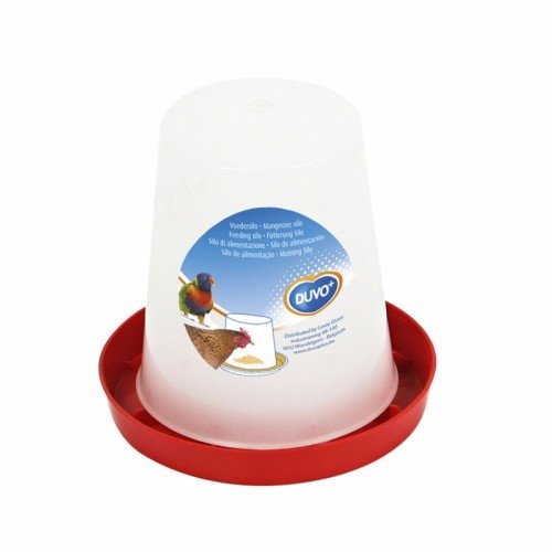 [5411042220632] Duvo Chicken Feeder Pot- 6L-4kg 33 x 21.5cm